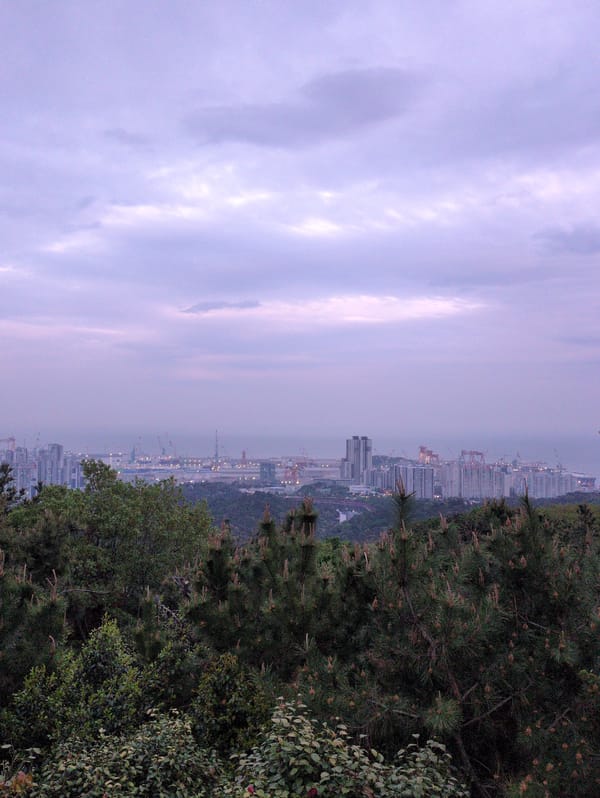 Morning outdoor tour documented across multiple Ulsan recreational sites