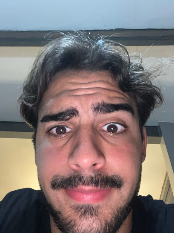 Man photographed in close-up portraits in Avellaneda