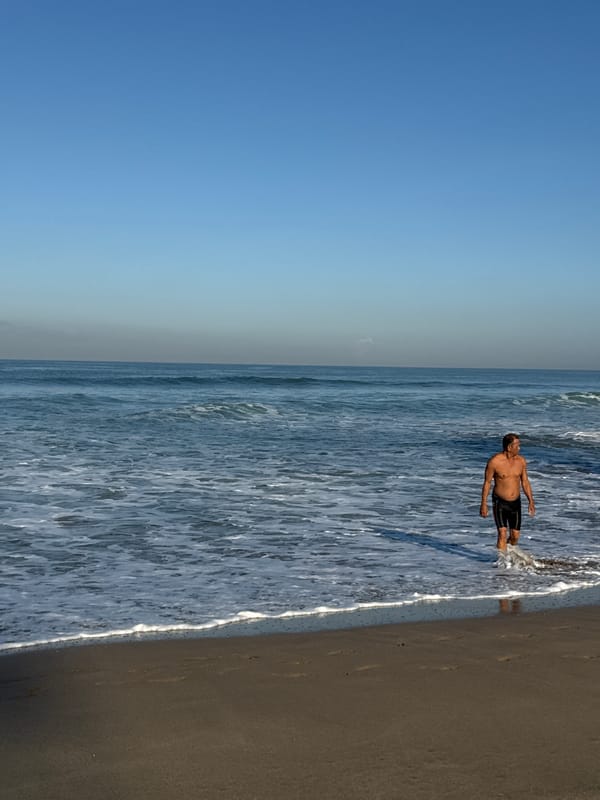 Ordinary beach day documented in Kuta, Indonesia tourist area
