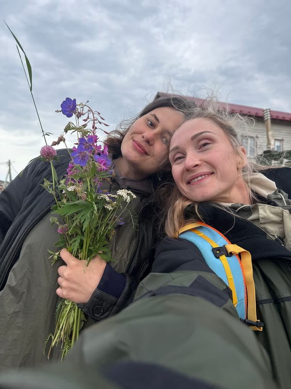 Casual afternoon in remote Teriberka, Russia