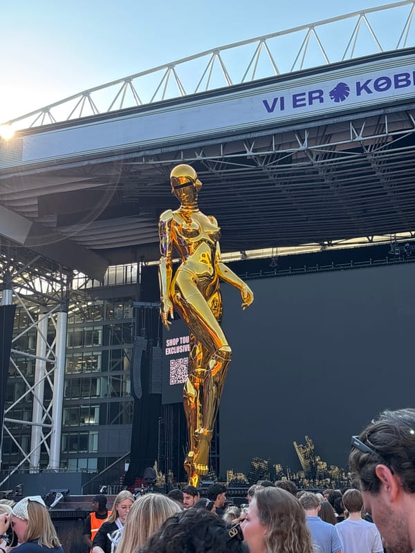 The Weeknd live at Parken Stadium, Copenhagen