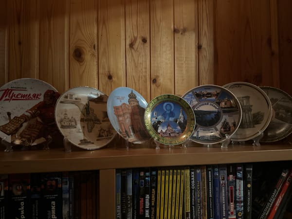 Home interior moments documented in Kurlutovka, Russia