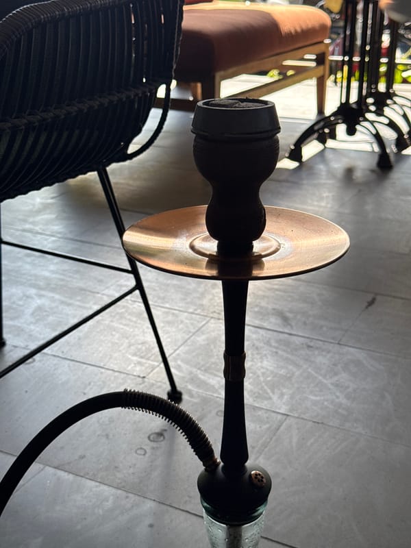 Morning cafe life documented in Ubud, Indonesia