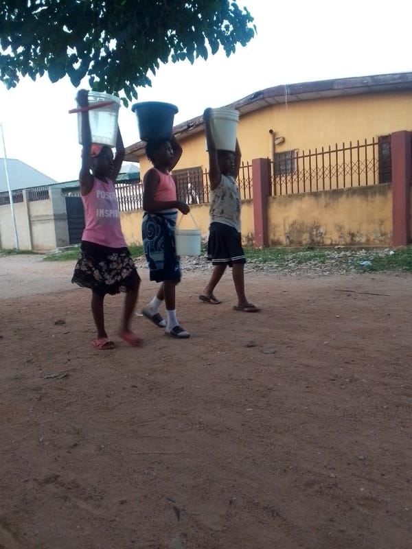 Children's daily activities observed across community courtyards