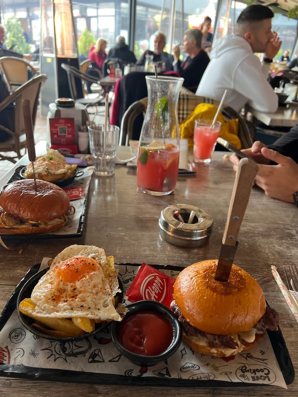 Morning dining experience documented across Sofia restaurants and cafes