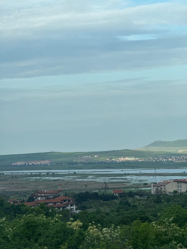 Early morning landscape views captured in Nesebar, Bulgaria