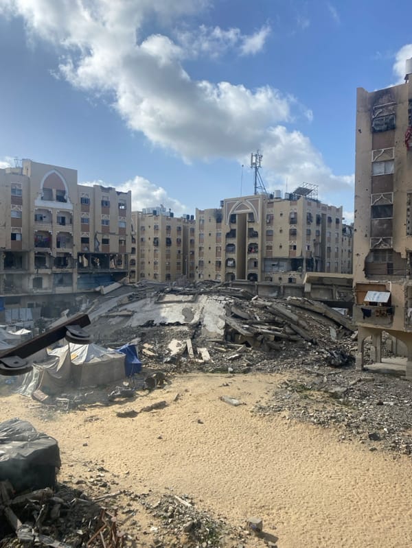 Daily life continues amid destruction in Khan Yunis