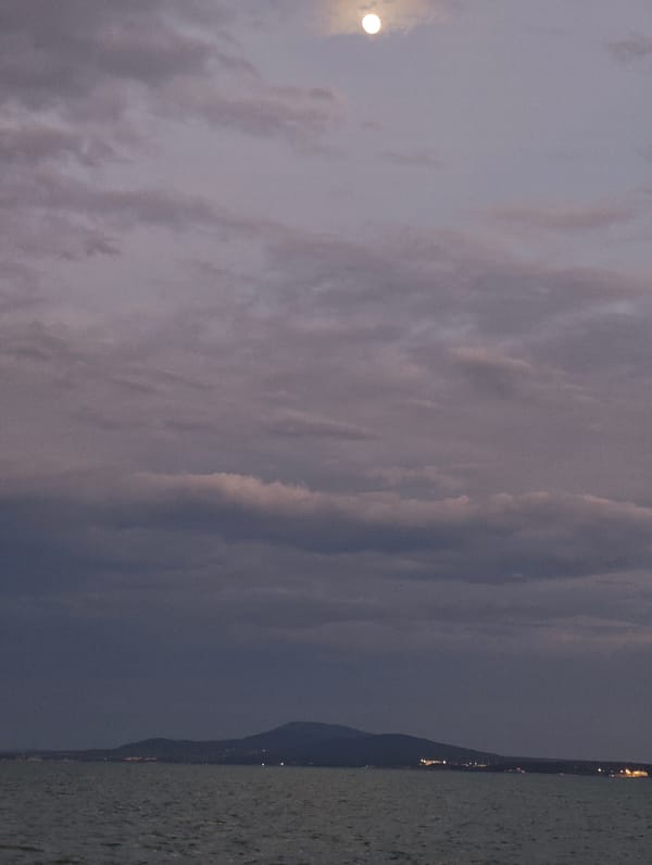 Evening coastal scenes captured along Burgas waterfront during twilight
