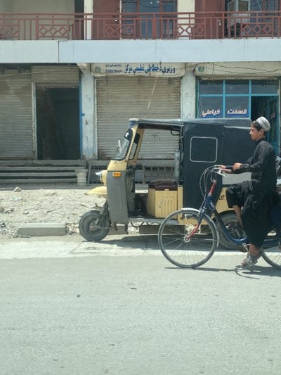 Morning street life documented in Kandahar, Afghanistan