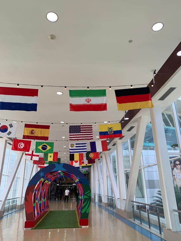 Shopping mall tour documented in Porlamar, Venezuela