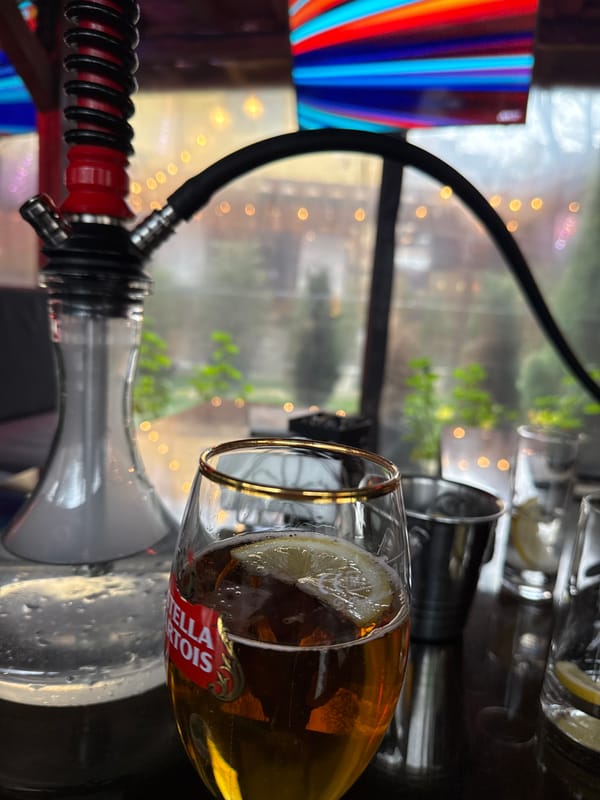 Afternoon dining and hookah session at Sofia establishment