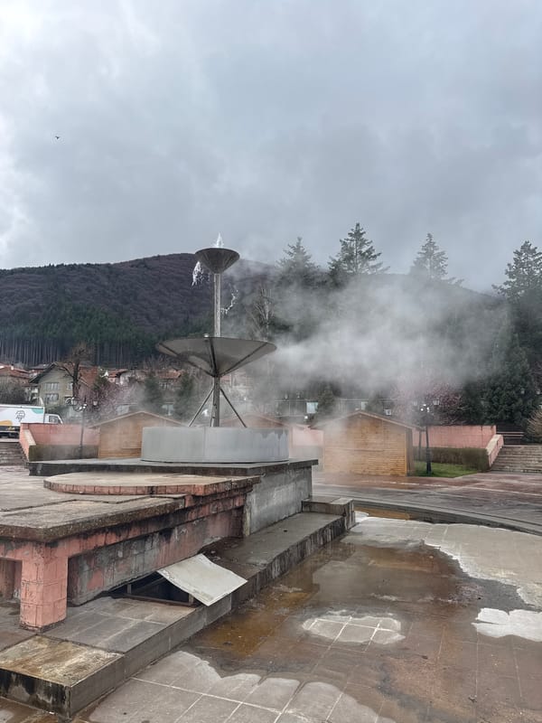 Natural geyser activity documented in Sapareva Banya, Bulgaria