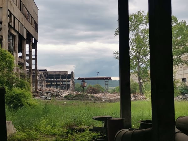 Abandoned industrial complex documented in Zhivkovo, Bulgaria