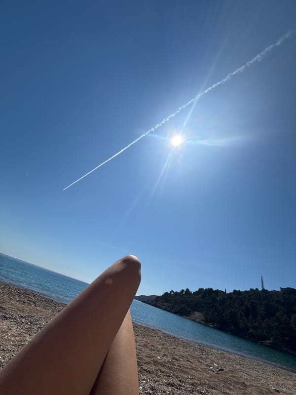 Coastal town enjoys sunny weather, beaches and streets documented