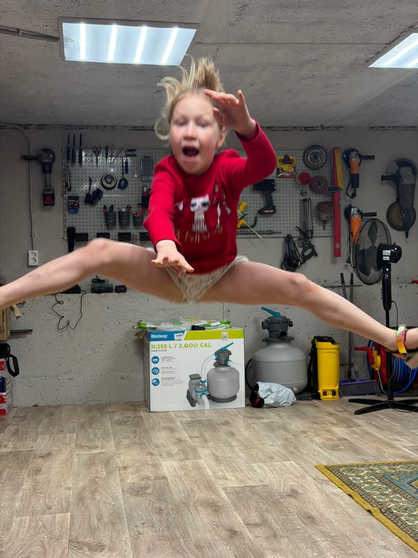 Girl plays with pet rats, practices kicks in Russian towns