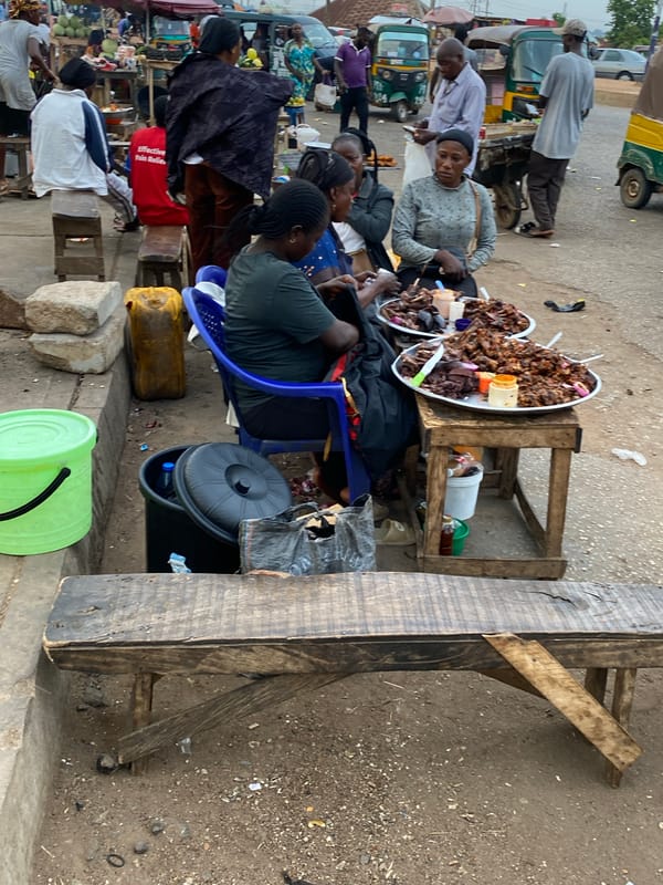Daily street commerce documented across Nigerian towns