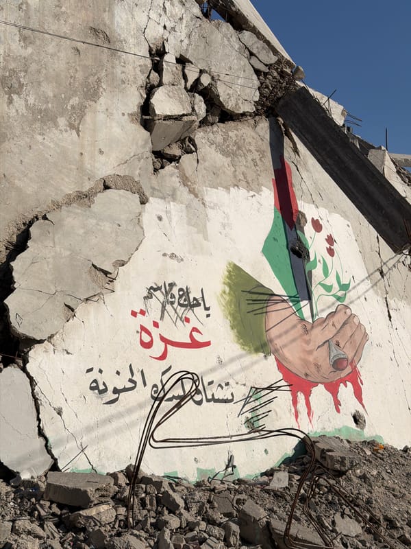 Damaged building ruins documented in Gaza City