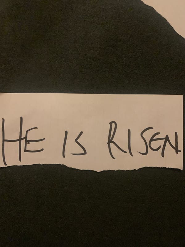Easter message found on torn paper in Nigeria