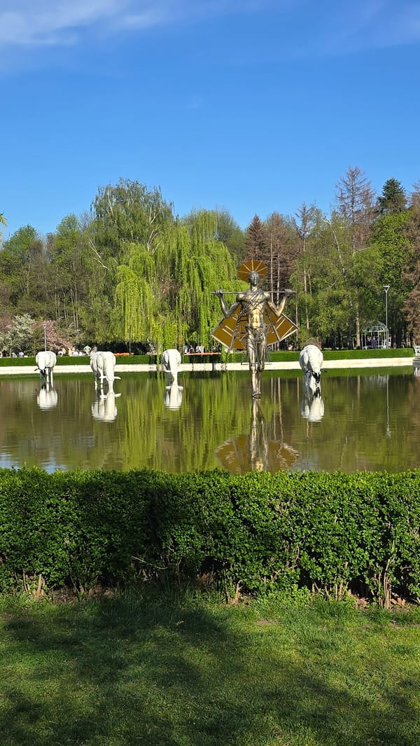 Afternoon park walk documented in Sofia, Bulgaria over 22 minutes