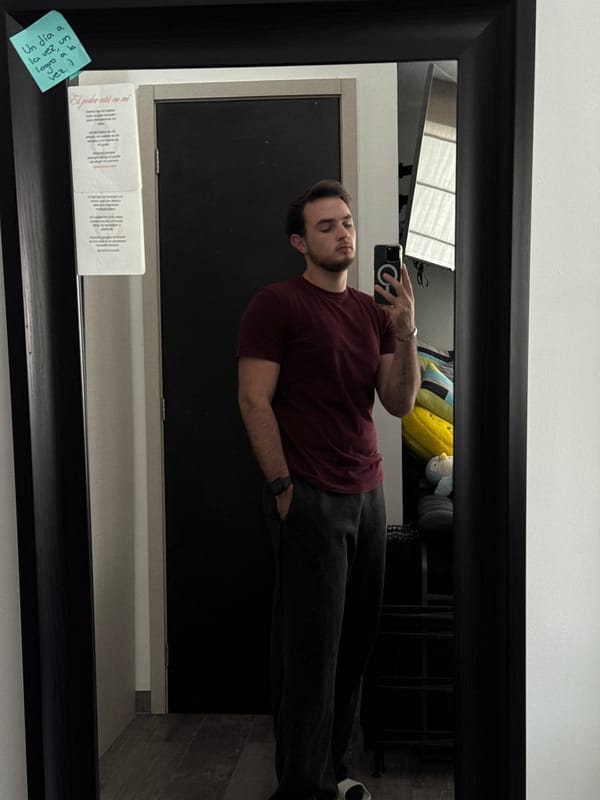 Man documented in casual indoor moments in Mexican town