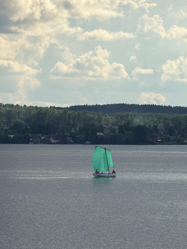 Recreational boating activity observed on Votkinsk waterway