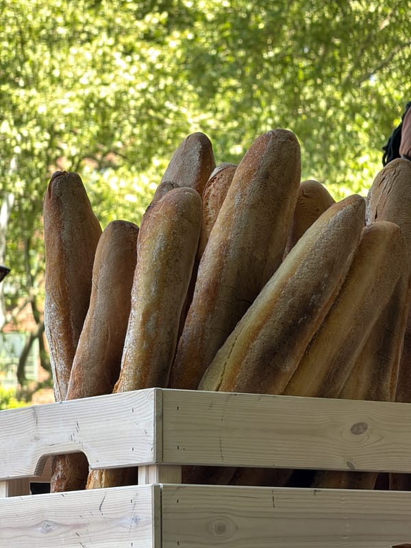 Sunny afternoon market draws crowds to NYC park