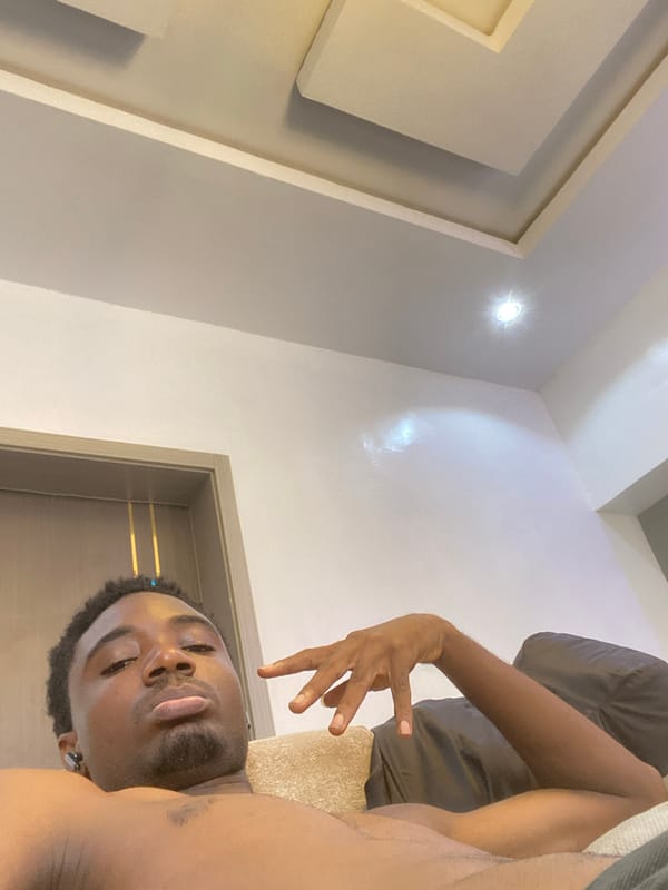 Young man documents morning routine at Ibadan home