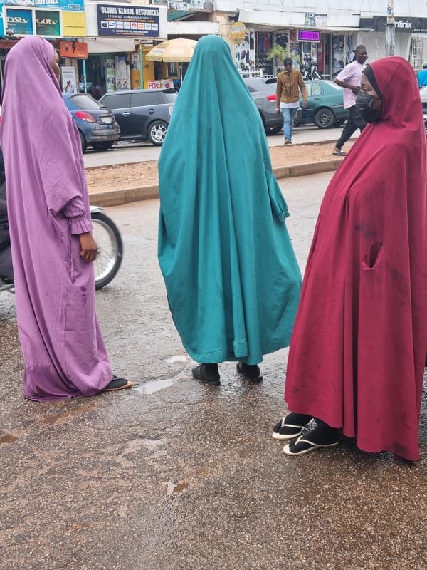 Daily life scenes documented across Jos, Nigeria over morning hours