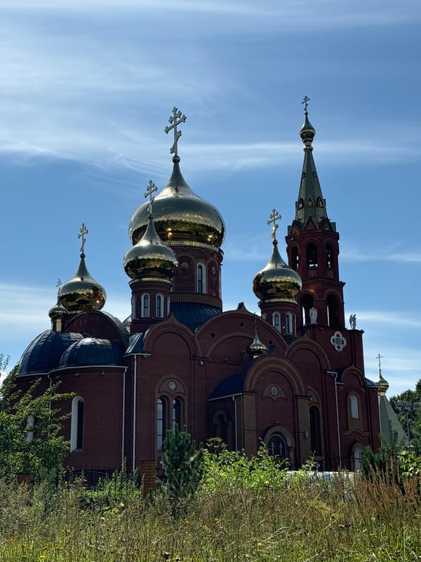 Morning tour of Chaikovsky's Orthodox churches and public spaces