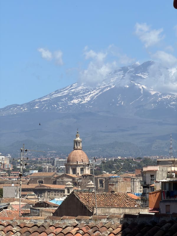 Morning street scenes documented across Catania, Italy neighborhoods