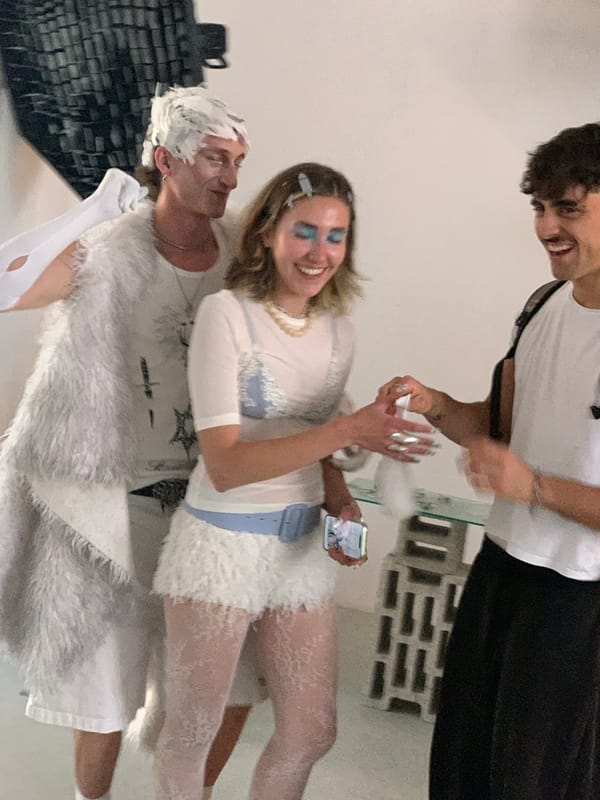 Young adults gather for DJ event in Tel-Aviv studio