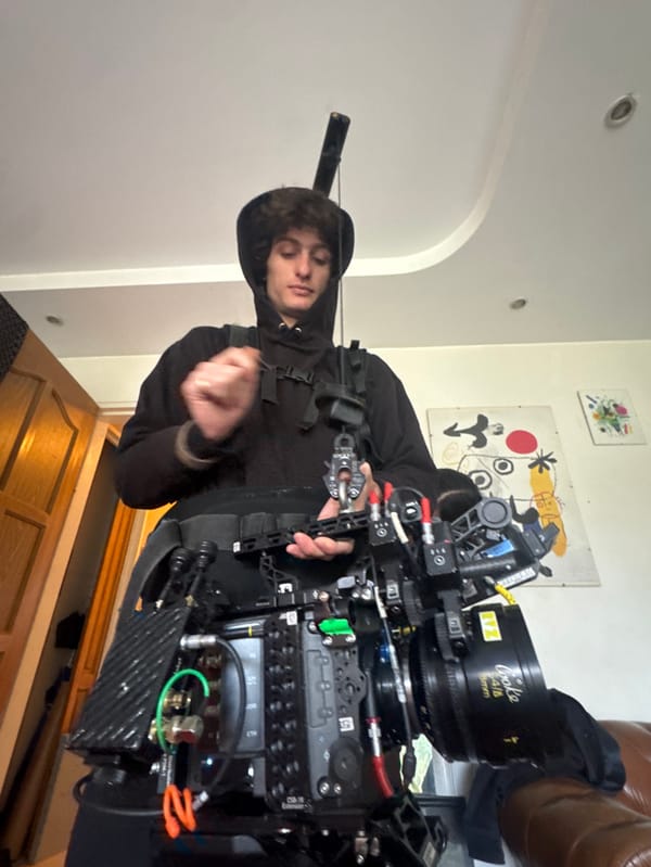 Film crew shoots residential project in Vincennes, France