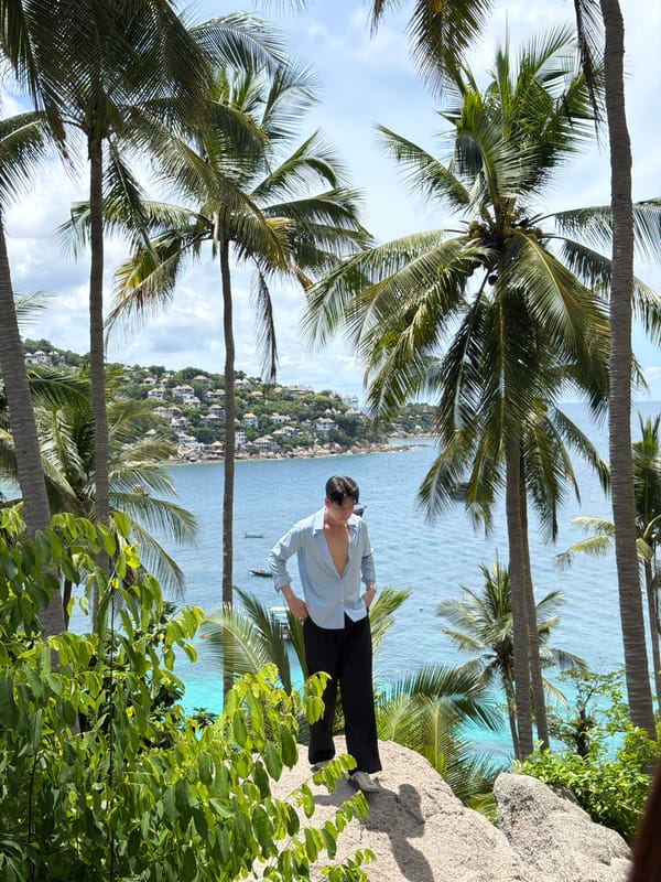 Morning exploring Ko Tao's coastal trails and viewpoints