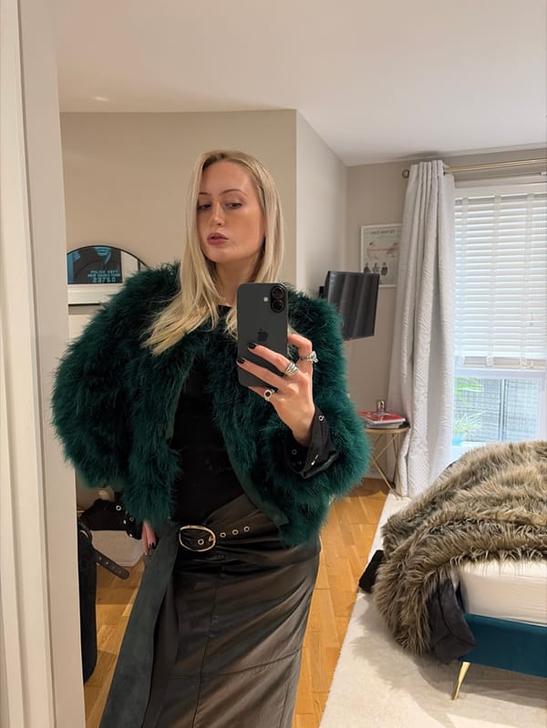 Person takes mirror selfies at London residence