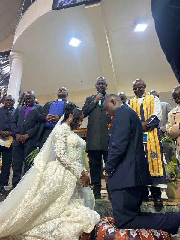 Wedding ceremony and live performances in Kabong, Nigeria