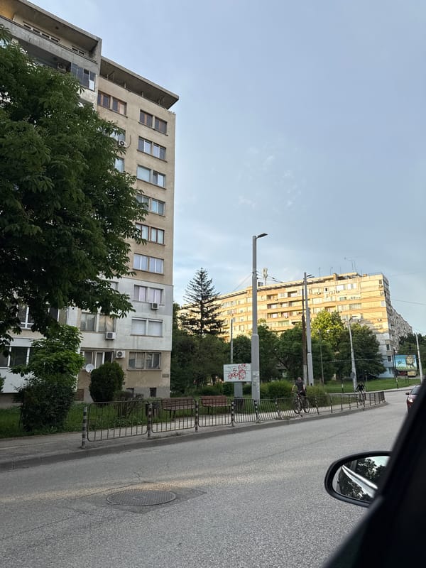 Routine street scenes documented in Pleven, Bulgaria
