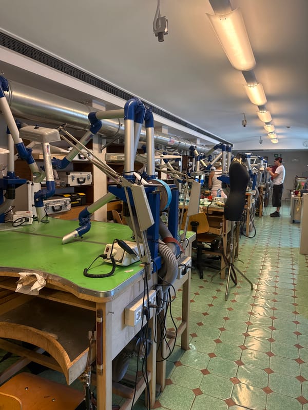 Milan artisan workshop documents jewelry design session