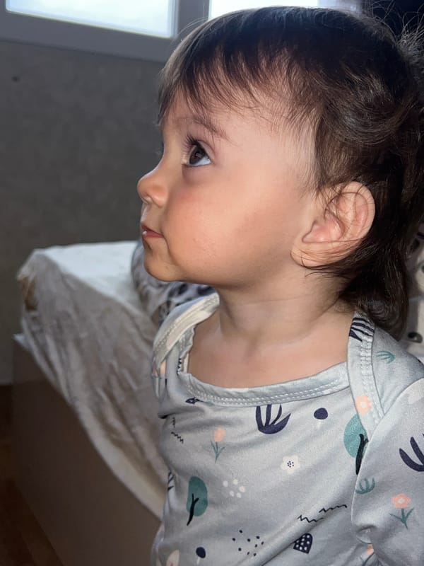 Toddler photographed in casual moments in Elena, Bulgaria