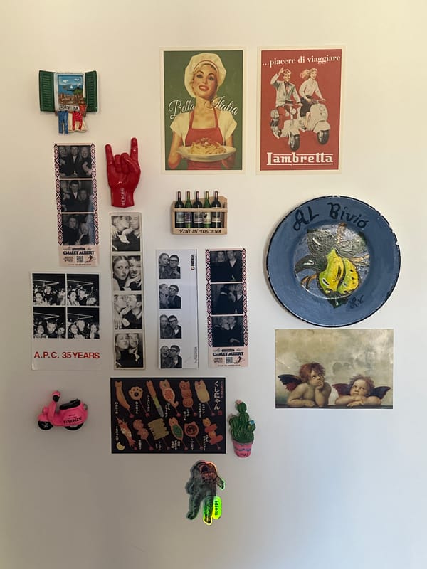 London resident documents cluttered home items tagged as collection