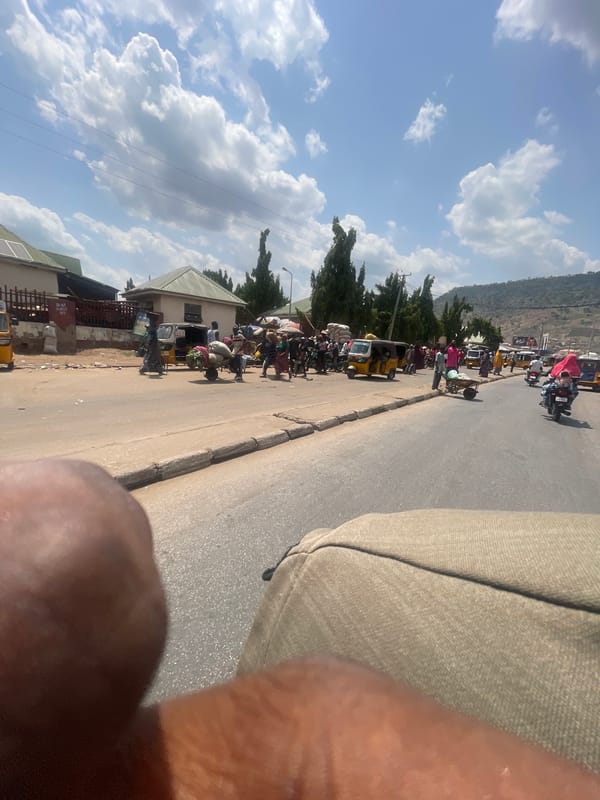 Daily street life captured in Lokoja, Nigeria