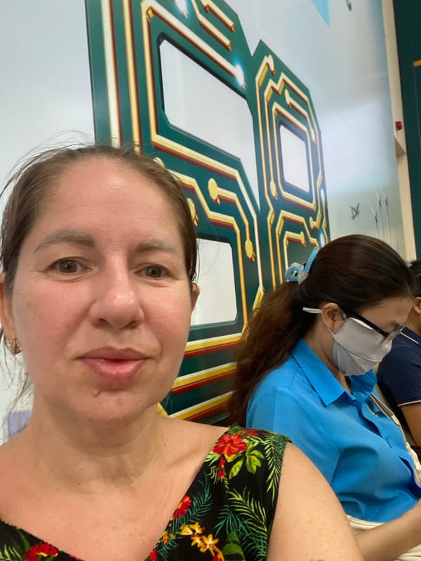 Quick stop at a Phan Thiết bank branch
