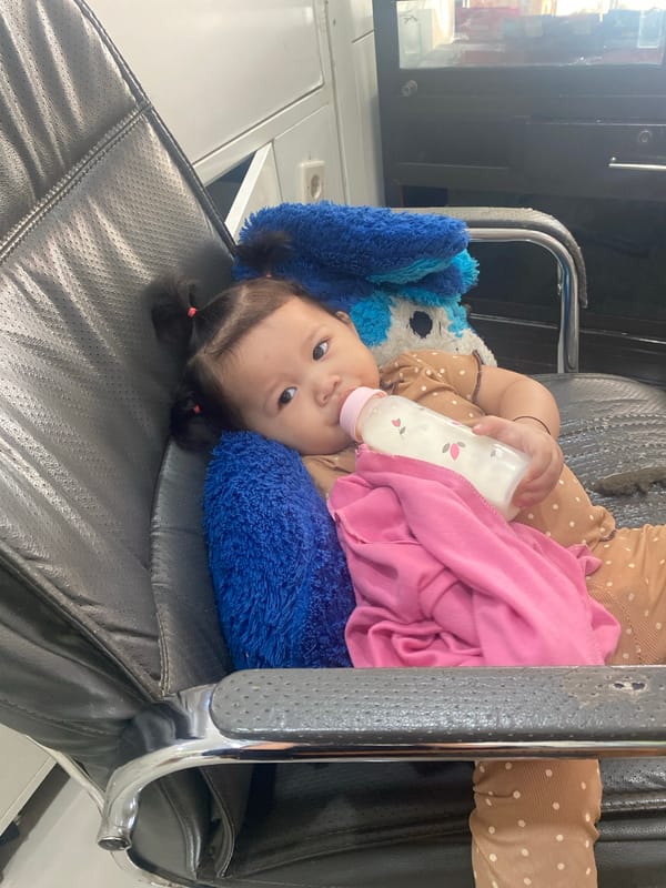 Everyday home moments and errands in Ta', Indonesia