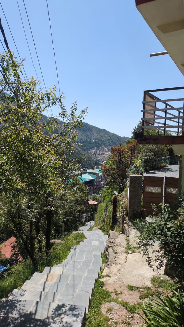 Morning scenes captured in hillside town of Haini, India