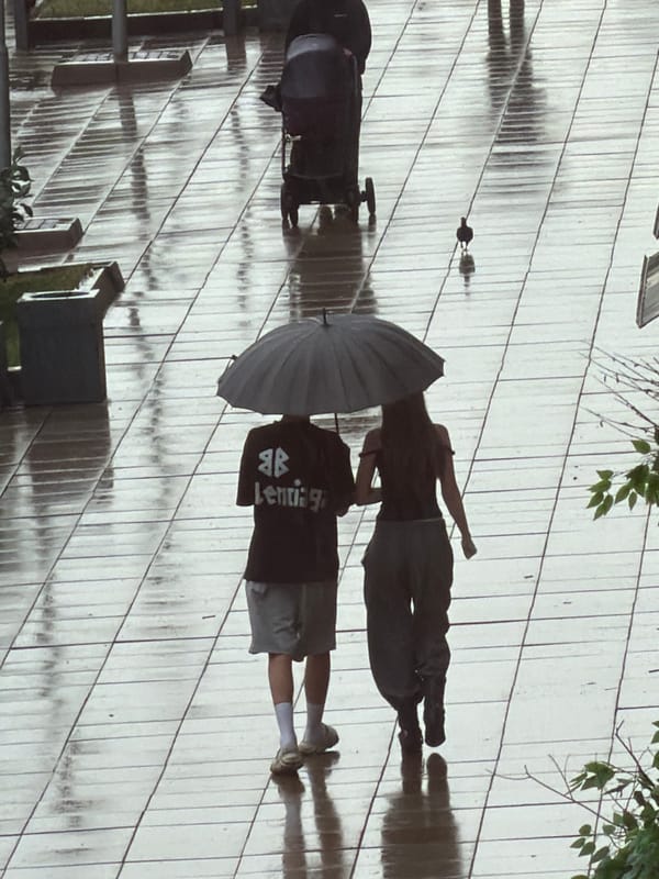 Krasnoyarsk streets flood during heavy midday rainstorm