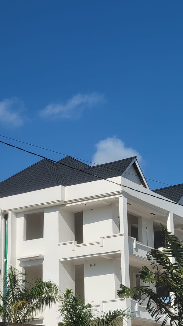 Multi-story building under construction in Dar es Salaam