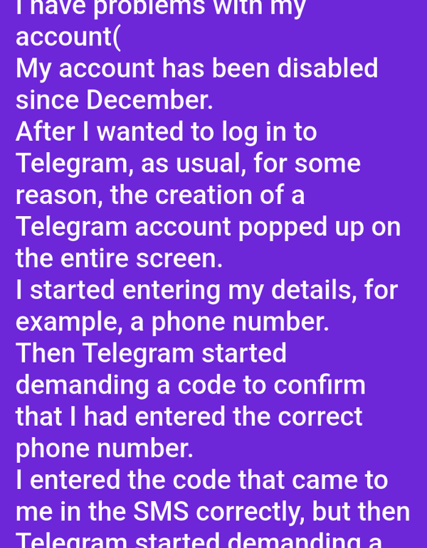 Gboard clipboard tutorial screens alongside a Telegram account issue