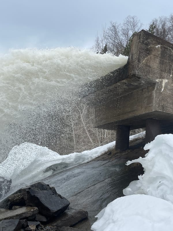 Heavy water flow documented in Chernushka, Russia infrastructure