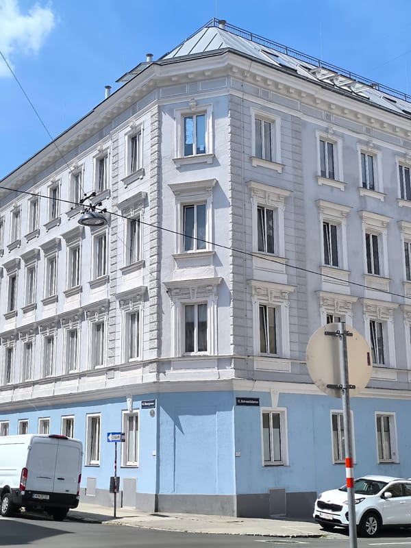 Vienna resident documents local architecture and vintage book display