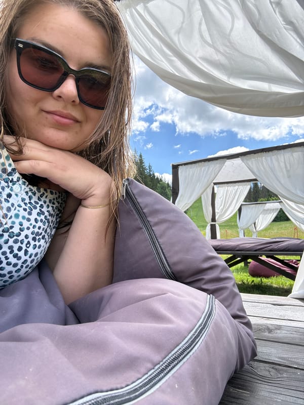 Morning poolside moments captured from multiple angles in Nechkino