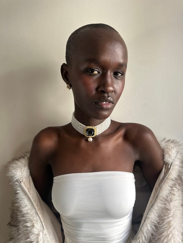 Woman photographed in portrait session across central Paris districts
